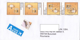 BIRD, PORCELAIN, FINE STAMPS ON COVER, 2020, BELGIUM - Storia Postale