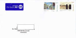 PAINTINGS, FINE STAMPS ON COVER, 2021, NEW ZEELAND  - Cartas & Documentos