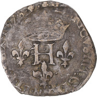 Monnaie, France, Henri III, Double Sol Parisis, 1578, Lyon, TB+, Billon - 1574-1589 Henri III