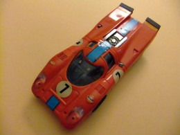 SCALEXTRIC EXIN PORSCHE 917 RED REFERENCE C 46 YEAR 1972 - Autorennbahnen