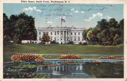 ETATS-UNIS - Washington DC - White House - South Front - Carte Postale Ancienne - Washington DC