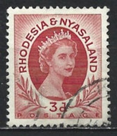 Rhodesia & Nyasaland 1954. Scott #144 (U) Queen Elizabeth II - Rhodesia & Nyasaland (1954-1963)