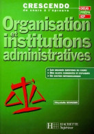 Organisation Et Institutions Administratives De C Schaegis (2000) - Diritto