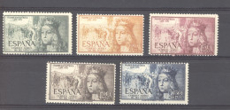 Espagne   -  Avion  :  Yv  257-61  * - Nuevos