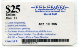 Bosnia BOS-T04 Teledata International Memory Card $25 Used - Bosnia