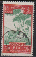 NOUVELLE CALEDONIE NEW NUOVA CALEDONIA 1928 POSTAGE DUE STAMPS TAXE SEGNATASSE MALAYAN SAMBAR 4c USED OBLITERE' USATO - Segnatasse