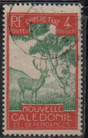 NOUVELLE CALEDONIE NEW NUOVA CALEDONIA 1928 POSTAGE DUE STAMPS TAXE SEGNATASSE MALAYAN SAMBAR 4c USED OBLITERE' USATO - Postage Due