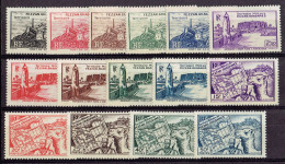 FEZZAN - SERIE TP N°28/42 - XX MNH TTB - Unused Stamps