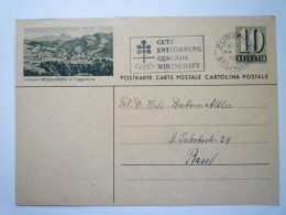 2023 - 866  ENTIER POSTAL Au Départ De  ZÜRICH 1 BRIEFVERSAND à Destination De BASEL  1957   XXX - Entiers Postaux