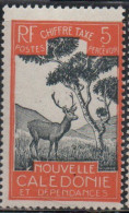 NOUVELLE CALEDONIE NEW NUOVA CALEDONIA 1928 POSTAGE DUE STAMPS TAXE SEGNATASSE MALAYAN SAMBAR 5c MH - Impuestos