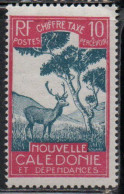 NOUVELLE CALEDONIE NEW NUOVA CALEDONIA 1928 POSTAGE DUE STAMPS TAXE SEGNATASSE MALAYAN SAMBAR 10c MH - Segnatasse