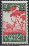 NOUVELLE CALEDONIE NEW NUOVA CALEDONIA 1928 POSTAGE DUE STAMPS TAXE SEGNATASSE MALAYAN SAMBAR 15c MH - Timbres-taxe