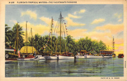 ETATS-UNIS - Florida's Tropical Waters - The Yachtman's Paradise - Carte Postale Ancienne - Other & Unclassified