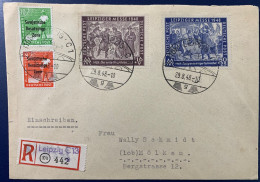 Einschreiben, SBZ Leipziger Messe, 1948 - Cartas & Documentos