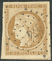 No 1, Deux Voisins, Obl Pc 874. - TB - 1849-1850 Ceres