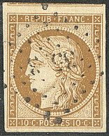 No 1a, Un Voisin, Obl Pc. - TB - 1849-1850 Ceres