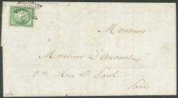 Lettre No 2, Obl étoile Sur Lettre Locale D'Avril 53. - TB. - R - 1849-1850 Ceres