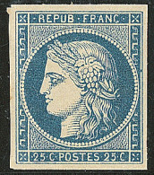 * No 4a, Bleu Foncé, Très Frais. - TB. - RR - 1849-1850 Ceres