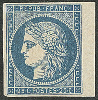 * No 4a, Bleu Foncé, Infime Froissure De Gomme Mais Très Frais Et TB. - R - 1849-1850 Ceres