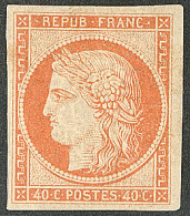 ** No 5A, Petit éclat De Gomme Mais Très Frais Et TB. - R - 1849-1850 Ceres