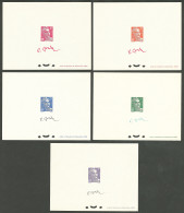 (*) Epreuves De Luxe. Nos 883 à 887, Signées "P. Gandon". - TB - 1945-54 Marianna Di Gandon