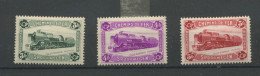 175/177 * Propre Charnière Cote 90,- E Locomotive 1934   Steam Train   ZUG - Mint