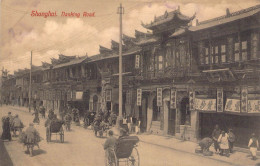 Shanghai - Manking Road - Animé - Pousse Pousse - Khun & Komor - Carte Postale Ancienne - China