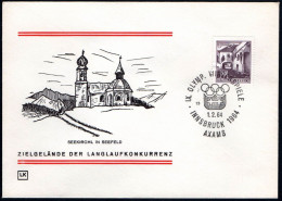 AUSTRIA AXAMS 1964 - IX OLYMPIC WINTER GAMES - INNSBRUCK '64 - CANCEL # 13 - G - Inverno1964: Innsbruck