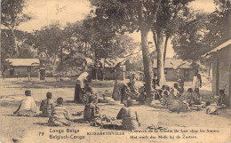 Congo Belge - Elisabethville - L'oeuvre De La Goutte De Lait Chez Les Soeurs - Animé - Carte Postale Ancienne - Belgisch-Kongo