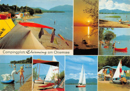 Campingplatz Chieming Am Chiemsee Mehrbildkarte (2717) - Chiemgauer Alpen