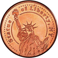 États-Unis, ., Statue Of Liberty, Jeton, SPL, Cuivre - Firmen