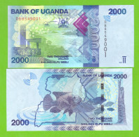 UGANDA 2000 SHILINGI 2021 P-50 UNC - Oeganda