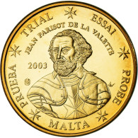 Malte, 20 Euro Cent, 2003, Unofficial Private Coin, SPL+, Laiton - Malta