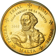 Malte, 50 Euro Cent, 2003, Unofficial Private Coin, SPL, Laiton - Malte