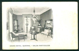 VX216 - GRAND HOTEL QUIRINAL - SALON PARTICULIER - ROMA - 1910 CIRCA - Bares, Hoteles Y Restaurantes