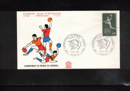 France 1970 World Handball Championship FDC - Handbal