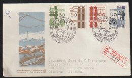Danemark Denmark 1968 Enveloppe Kobenhavn Premier Jour - Storia Postale