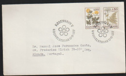 Danemark Denmark 1977 Enveloppe Kobenhavn Premier Jour FDC - Briefe U. Dokumente