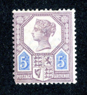 129 GBx 1887 Scott 118 M* (Lower Bids 20% Off) - Ungebraucht