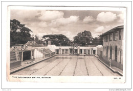 Uganda Kenya Tanganyika USED STAMPS Kenya SALISBURY BATHS Nairobi 1950s Postcard LIDO SWIMMING POOL - Kenia