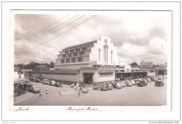 Uganda Kenya Tanganyika USED STAMPS Kenya Municipal Market Nairobi 1950s Postcard - Kenia