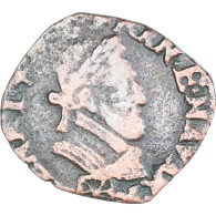 Monnaie, France, Henri IV, Double Tournois, Date Incertaine, Saint Palais, TB+ - 1589-1610 Henri IV Le Vert-Galant