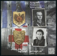 2018 POLAND Gorgets Of The Cursed Soldiers MNH** - Covers & Documents