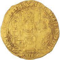 Monnaie, France, Jean II Le Bon, Ecu D'or à La Chaise, 1350-1364, TTB, Or - 1350-1364 Juan II El Bueno