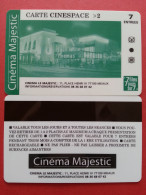 Cinécarte Carte Cinespace 7 Entrées Meaux Cinéma Majestic (BH0621 - Movie Cards