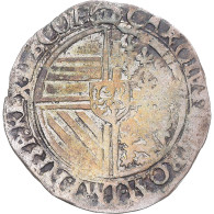 Monnaie, Belgique, Charles Quint, Gros, 1545-1553, Bruges, TB, Argent - Andere & Zonder Classificatie