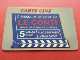 Cinécarte Ciné LE CONTI Carte Ciné  (BH0621 - Kinokarten