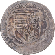 Monnaie, Pays-Bas Espagnols, Philippe II, 2 Stuivers, 1595, Tournai, TB, Billon - Other & Unclassified
