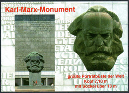 G3249 - TOP Karl Marx Stadt Chemnitz - Karl Marx Monument Kopf Nischel - Thomas Böttger - Chemnitz (Karl-Marx-Stadt 1953-1990)