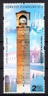 2019 TURKEY HISTORICAL CLOCK TOWERS MNH ** - Clocks